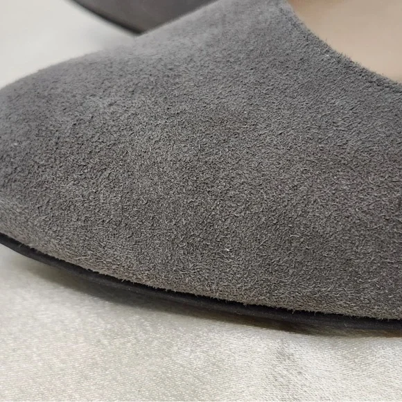 Cole Haan Gray Suede Heels - Picture 6 of 15